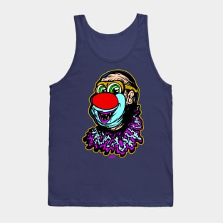 Fat Creepy Clown Tank Top